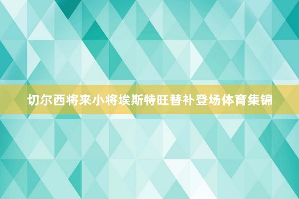 切尔西将来小将埃斯特旺替补登场体育集锦
