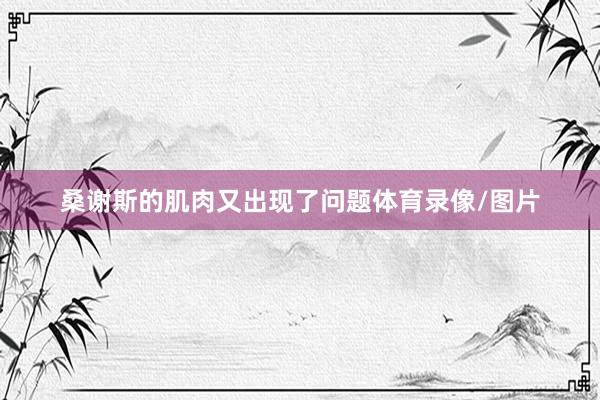 桑谢斯的肌肉又出现了问题体育录像/图片