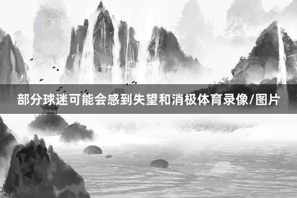部分球迷可能会感到失望和消极体育录像/图片
