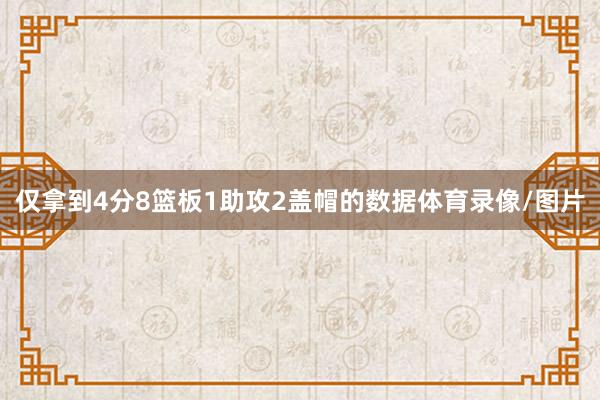 仅拿到4分8篮板1助攻2盖帽的数据体育录像/图片