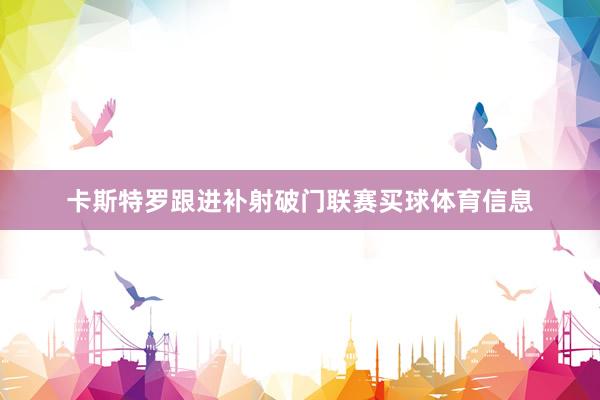 卡斯特罗跟进补射破门联赛买球体育信息